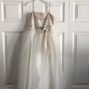 David's Bridal Junior Bridesmaid Dress